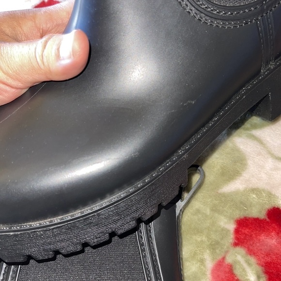 Nautica black size 10 rain ankle boots - Picture 5 of 5